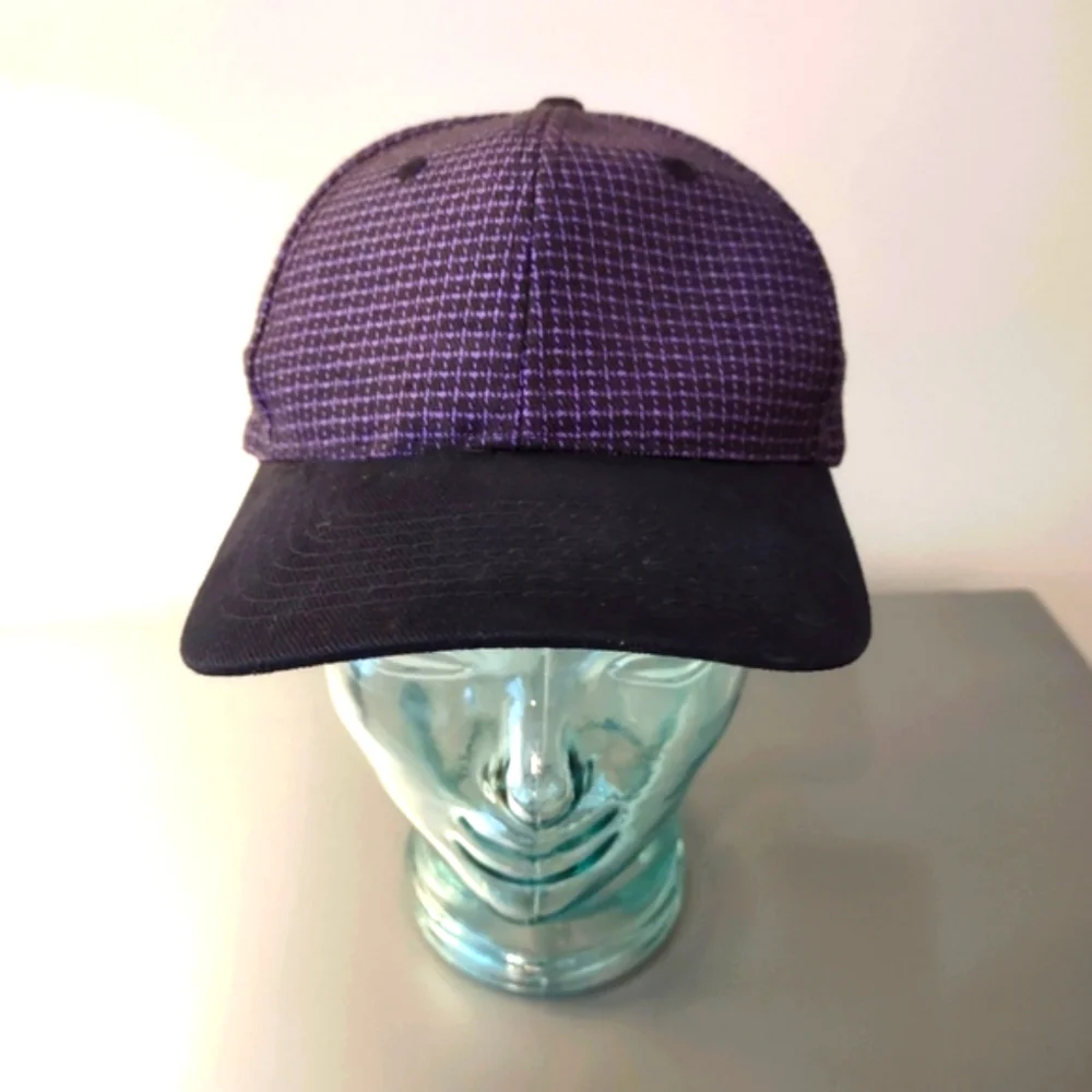Toppers Tweed Baseball Hat Purple